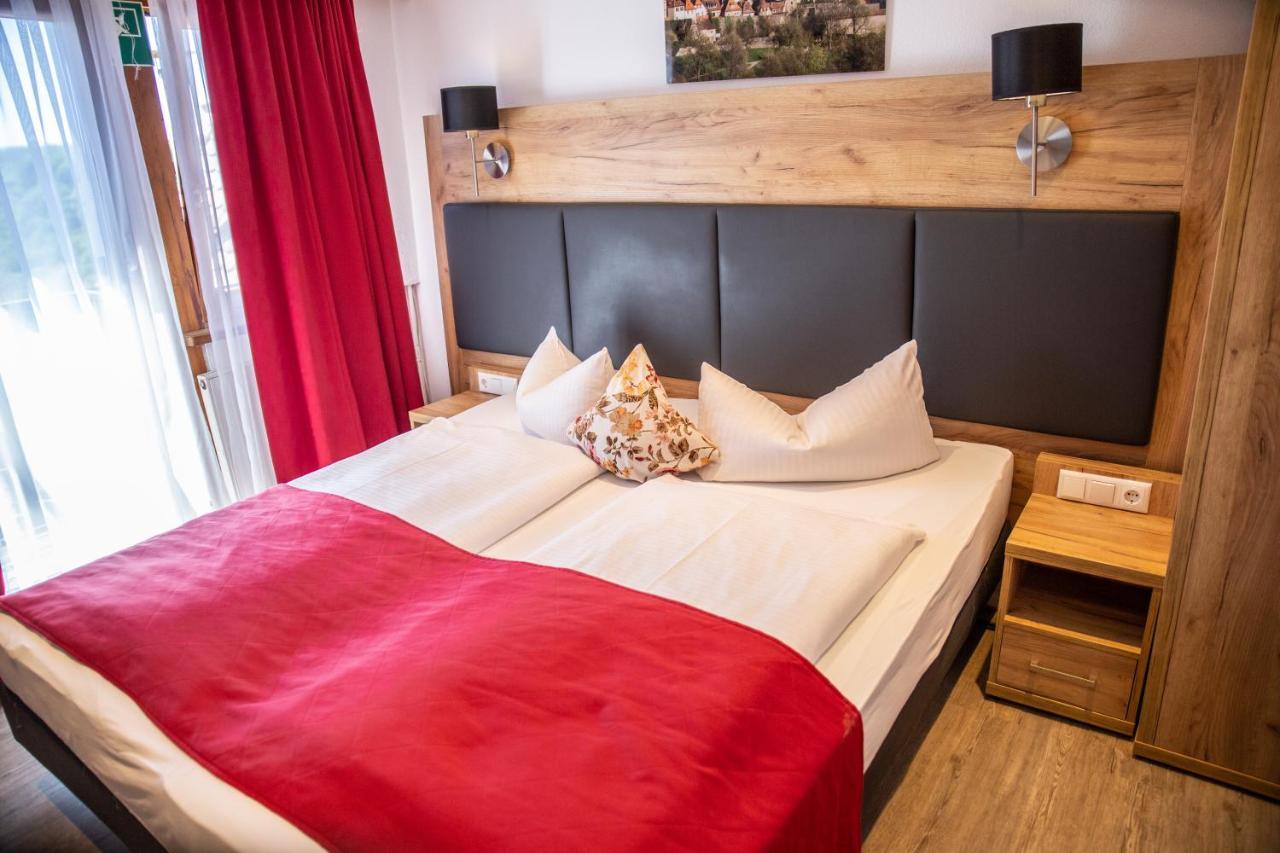 רוטנבורג אוב דר טאובר Hotel Am Siebersturm מראה חיצוני תמונה