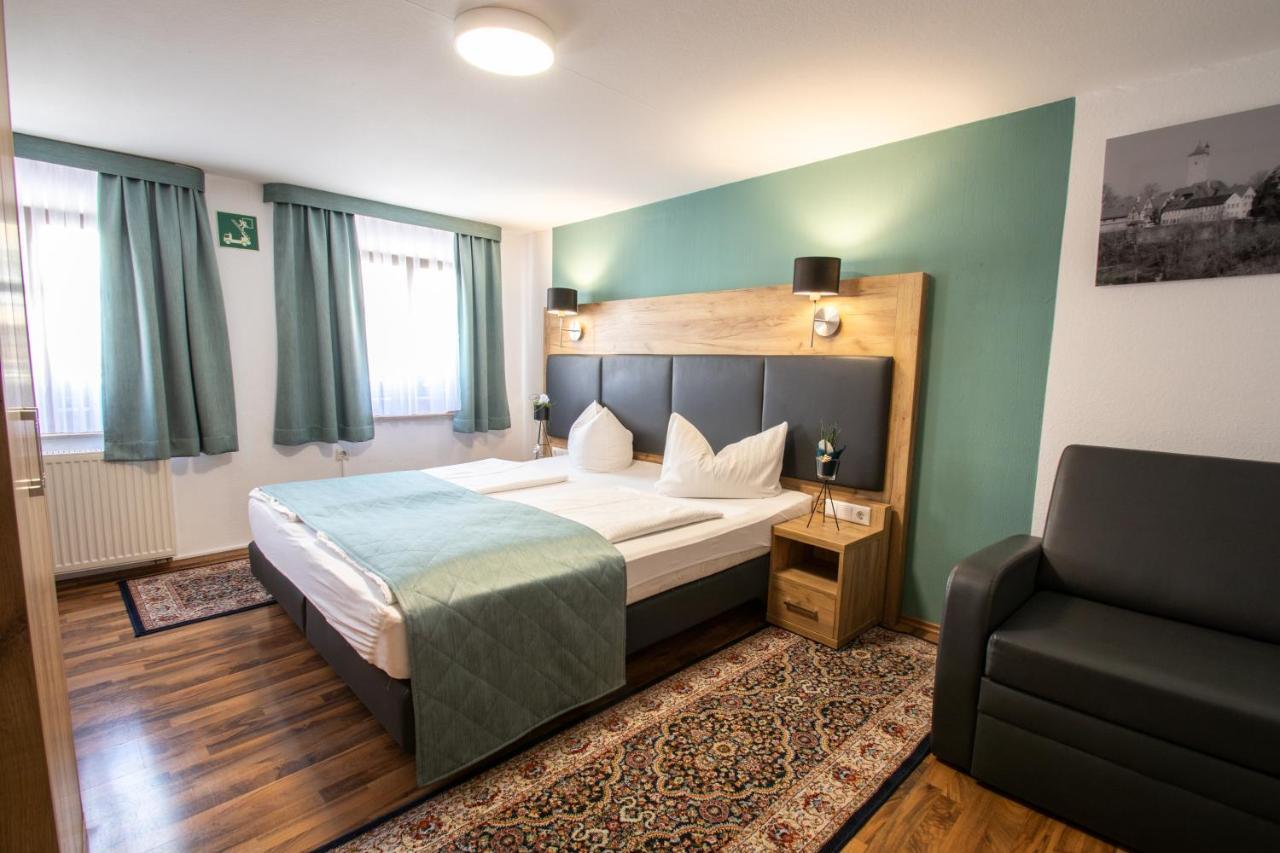 רוטנבורג אוב דר טאובר Hotel Am Siebersturm מראה חיצוני תמונה