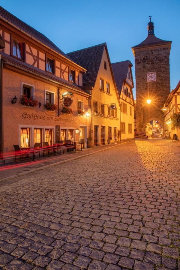 רוטנבורג אוב דר טאובר Hotel Am Siebersturm מראה חיצוני תמונה