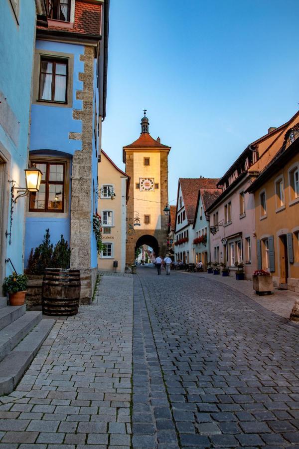 רוטנבורג אוב דר טאובר Hotel Am Siebersturm מראה חיצוני תמונה