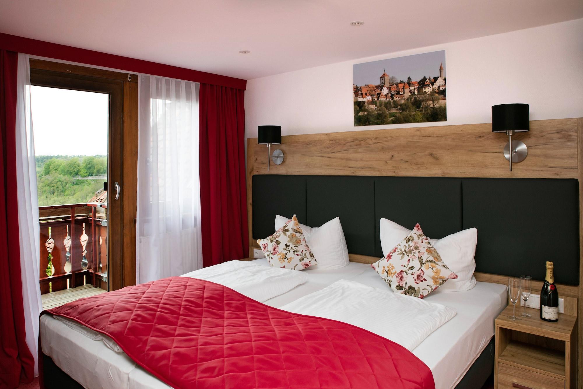 רוטנבורג אוב דר טאובר Hotel Am Siebersturm מראה חיצוני תמונה