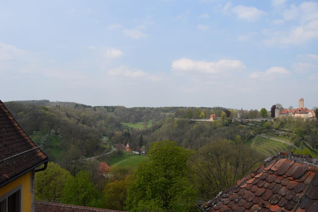 רוטנבורג אוב דר טאובר Hotel Am Siebersturm מראה חיצוני תמונה