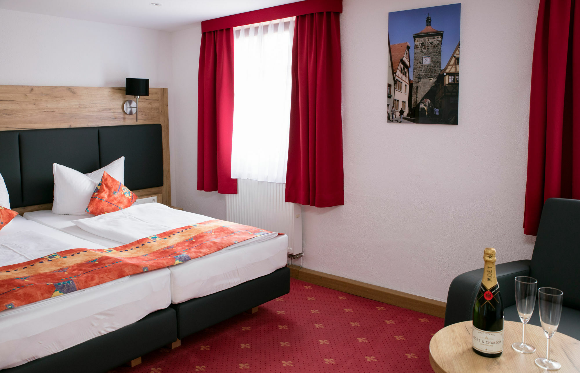 רוטנבורג אוב דר טאובר Hotel Am Siebersturm מראה חיצוני תמונה