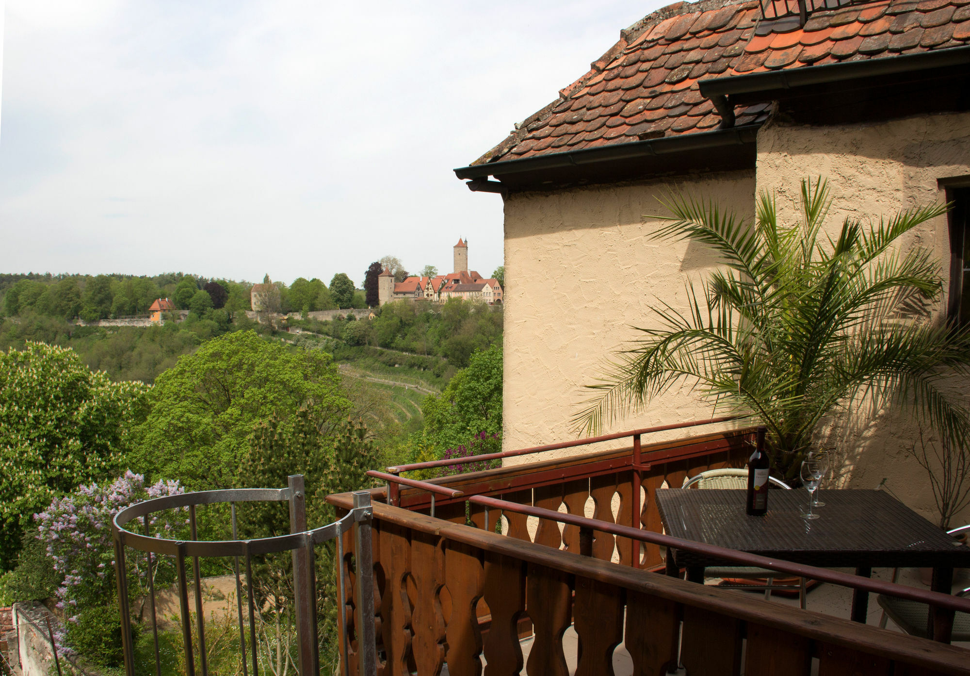 רוטנבורג אוב דר טאובר Hotel Am Siebersturm מראה חיצוני תמונה