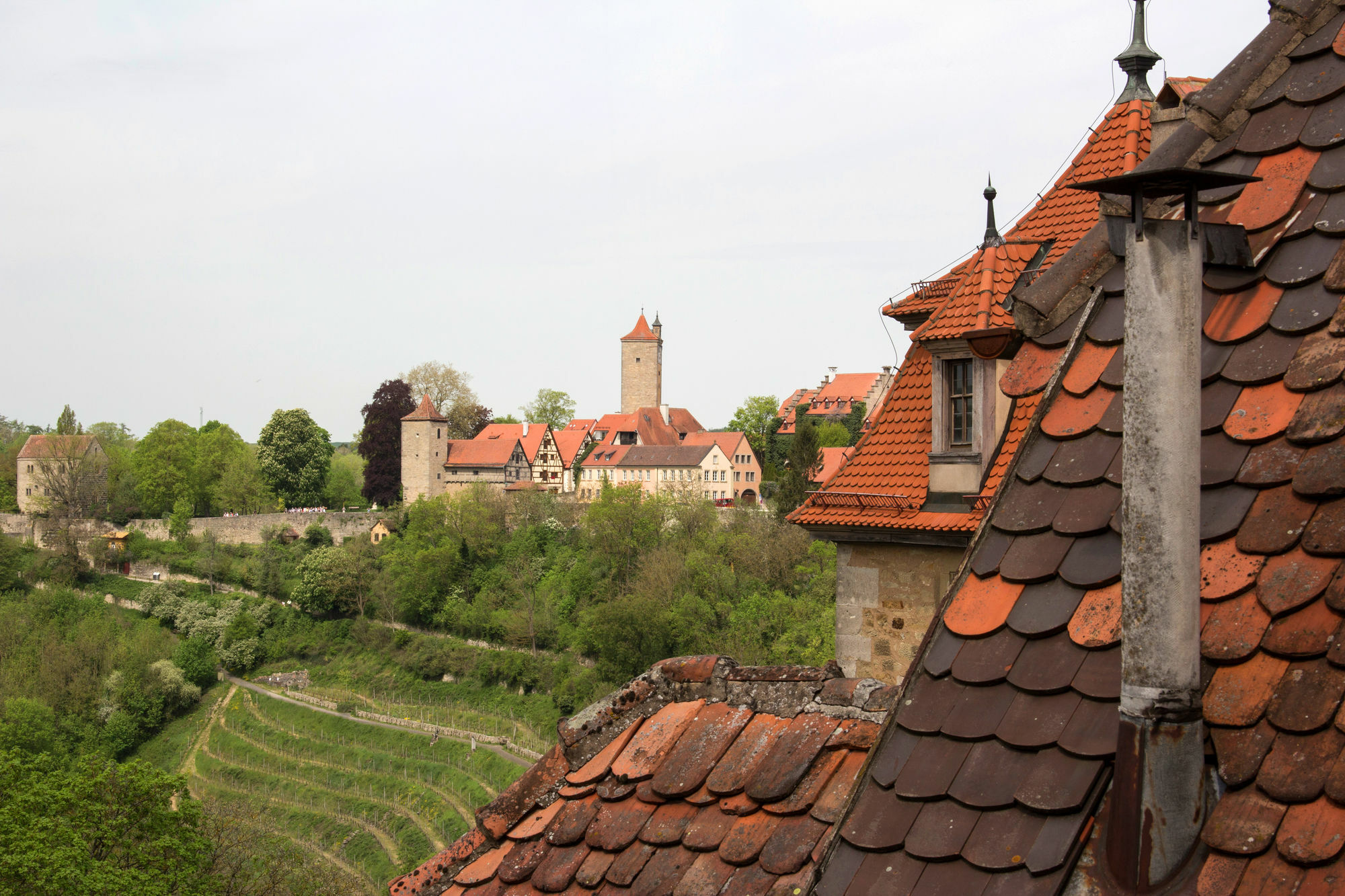 רוטנבורג אוב דר טאובר Hotel Am Siebersturm מראה חיצוני תמונה